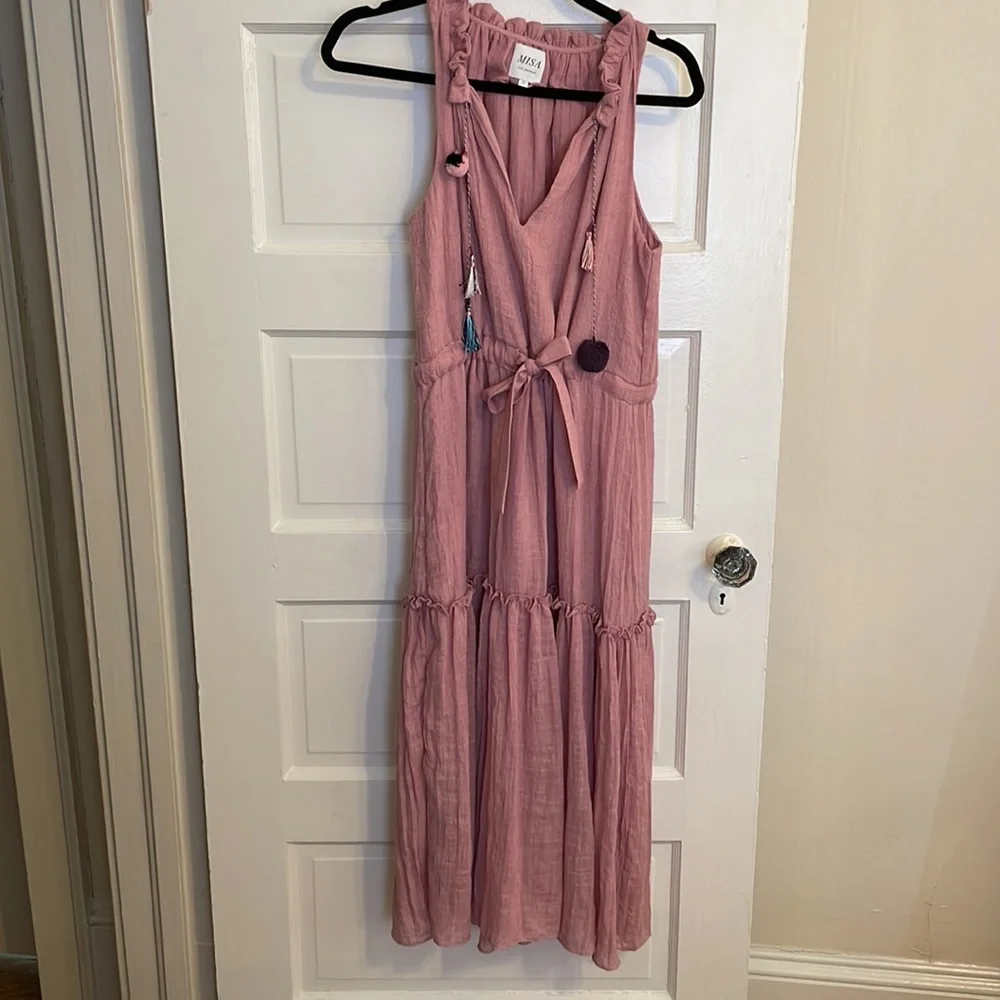 Misa Las Angeles dress (Nicoletta Gauze Midi Dress) - Picture 7 of 8